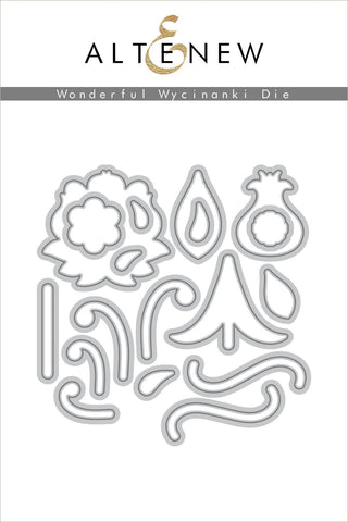 Wonderful Wycinanki Die Set - RETIRING