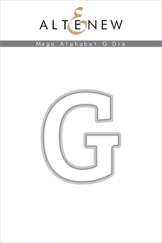 Mega Alphabet G Die