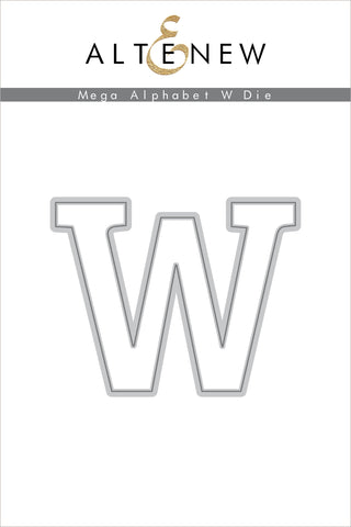 Mega Alphabet W Die