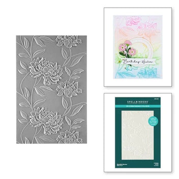 Beautiful Blooms 3D Embossing Folder