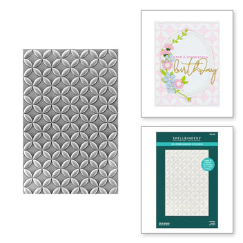 Circle Illusion 3D Embossing Folder