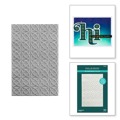 Origami Folds 3D Embossing Folder