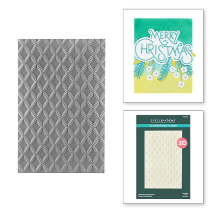 Dimensional Diamonds 3D Embossing Folder