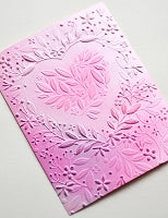 Heart Bouquet 3D Embossing Folder