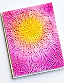 Stunning Mandala 3D Embossing Folder