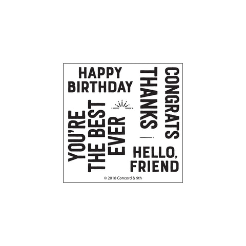 Everyday Greetings Stamps