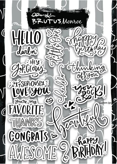 Extra Sentimental - 6x8 Stamp*