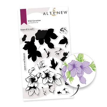 Wild Geranium Stamp Set