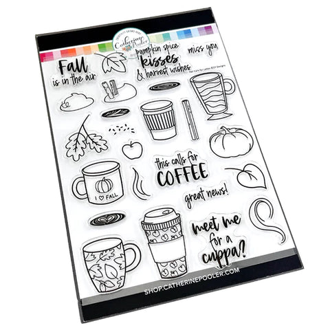 Fall Calls For Lattes Stamp Set