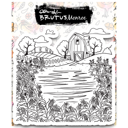 Farmland 6x6 Background Stamp*