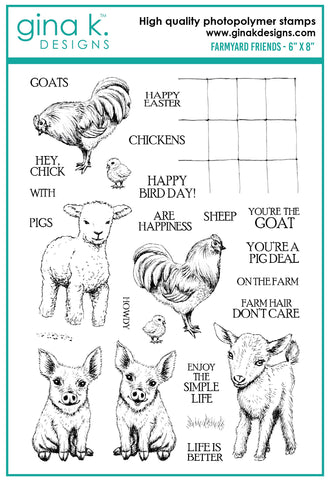 Farmyard Friends Stamp Set