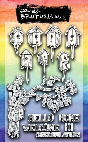 Feathered Homes - 4x6 Stamp*
