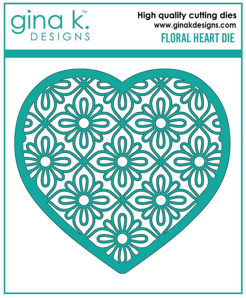 Floral Heart Die Set