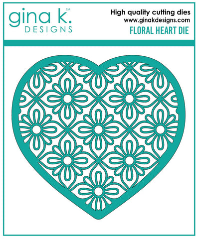 Floral Heart Die Set