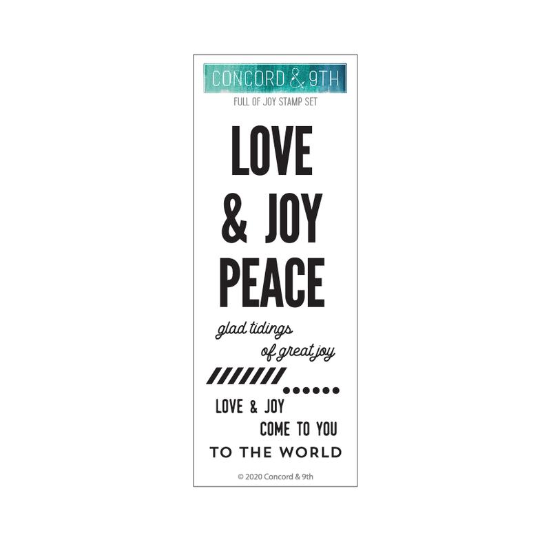 Full of Joy Stamp Set (2x6)