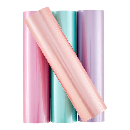 Glimmer Hot Foil 4 Rolls - Satin Pastels Variety Pack