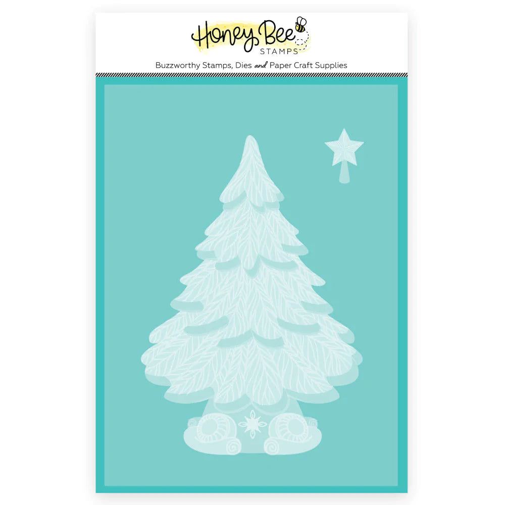 Grandma's Chirstmas Tree Embossing Folder