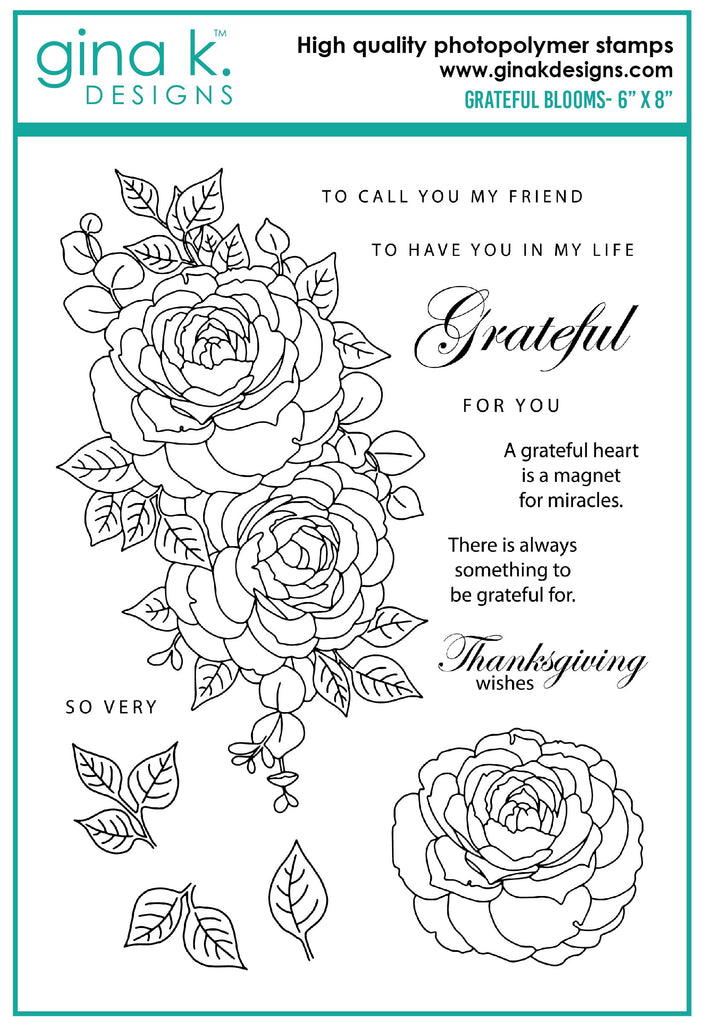 Grateful Blooms Stamp Set