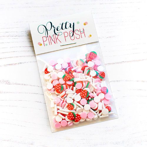 Strawberry Shortcake Clay Confetti