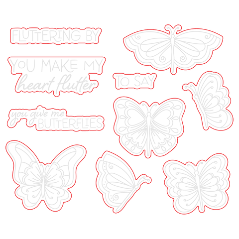 Fluttering By Honey Cuts