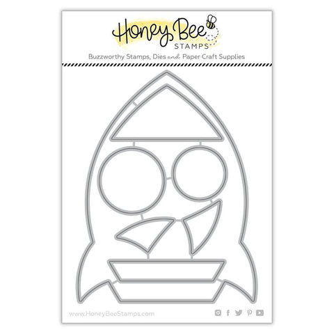 Rocket Ship Card Base Honey Cuts