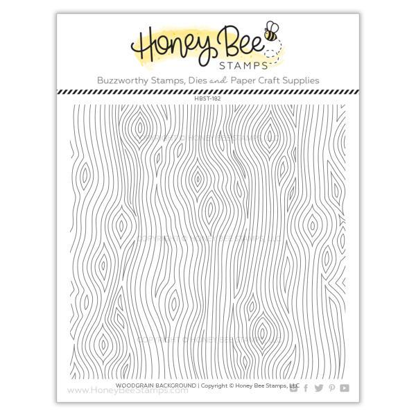 Woodgrain Background Stamp Set