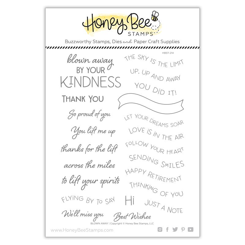 Blown Away 6x8 Stamp Set