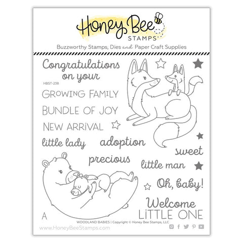 Woodland Babies Stamp Set