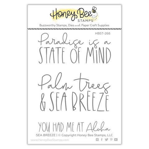 Sea Breeze 3x4 Stamp Set