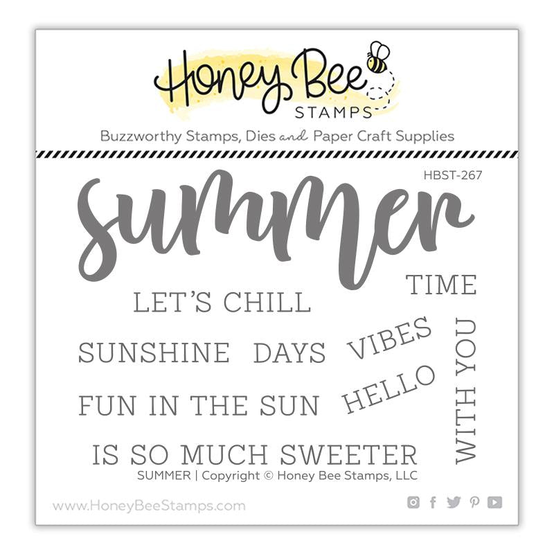 Summer 3x4 Stamp Set