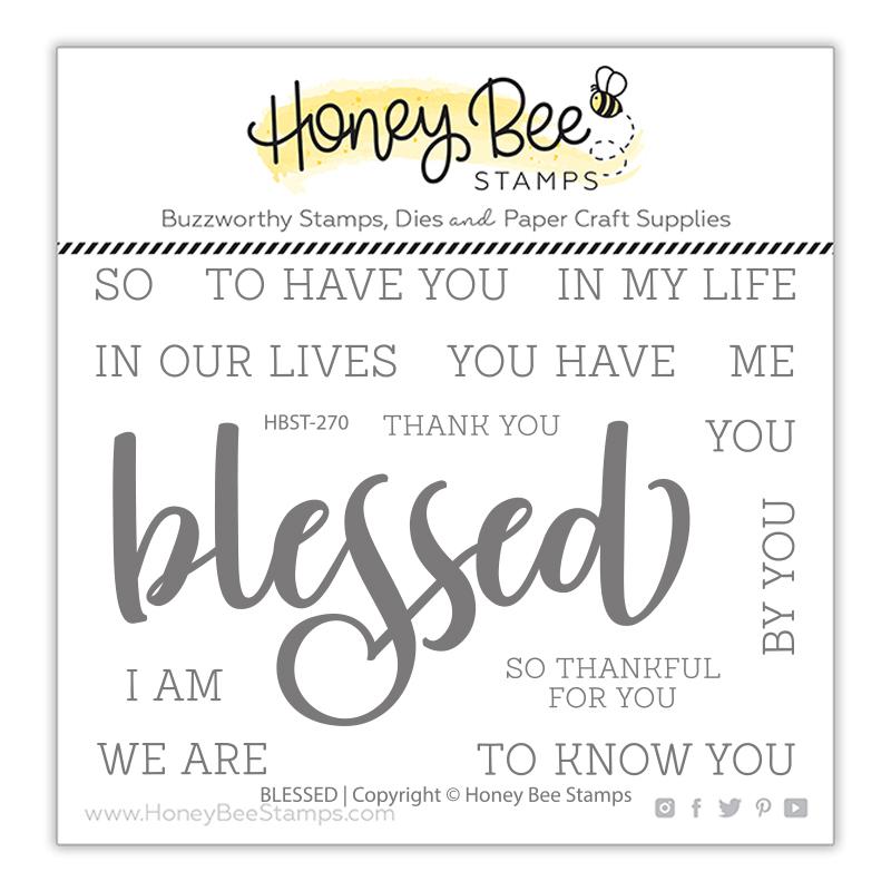 Blessed | 3x4 Stamp Set