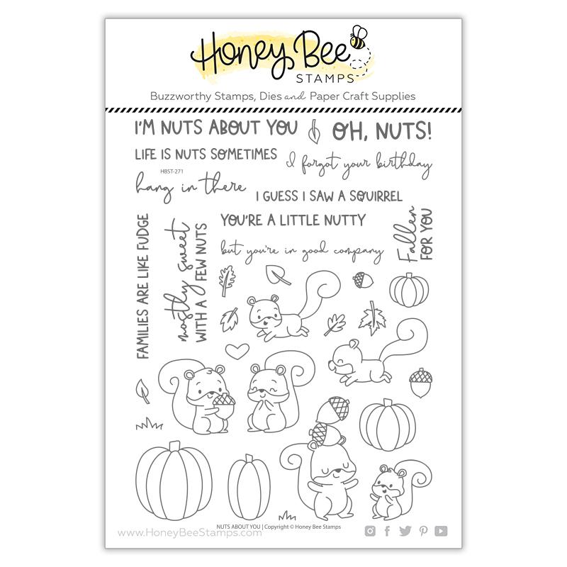 Nuts About You | 6x8 Stamp Set