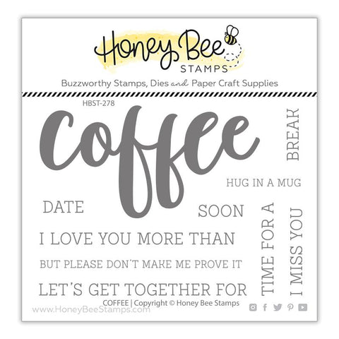 Coffee  | 3x4 Stamp Set