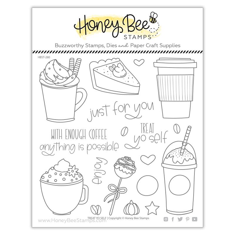 Treat Yo Self | 6x6 Stamp Set