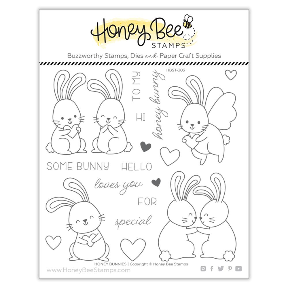 Honey Bunnies 6x6 Stamp Set