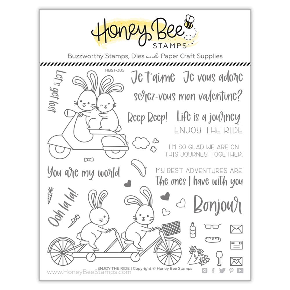 Enjoy The Ride 6x6 Stamp Set