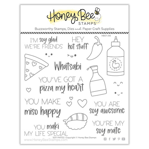 Soy Mates 6x6 Stamp Set