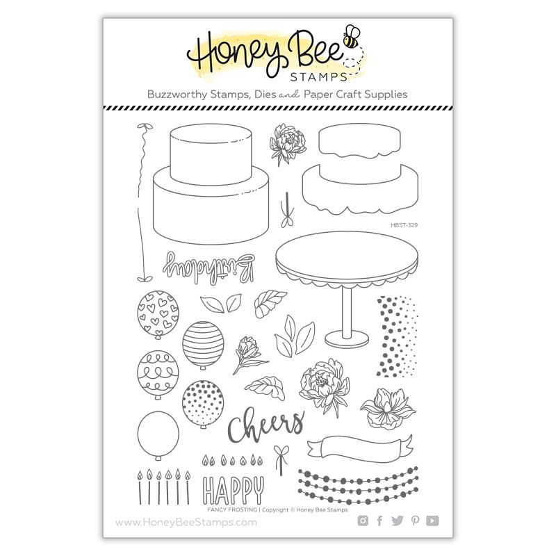 Fancy Frosting | 6x8 Stamp Set