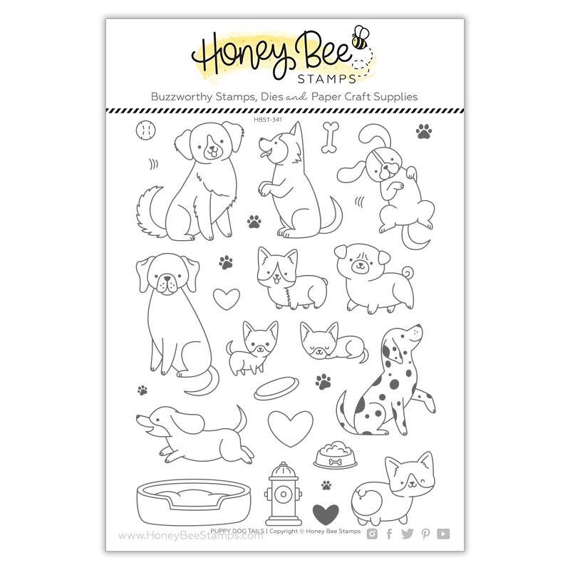 Puppy Dog Tails | 6x8 Stamp Set