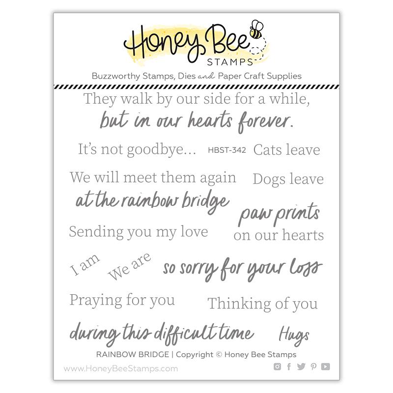 Rainbow Bridge | 4x4 Stamp Set