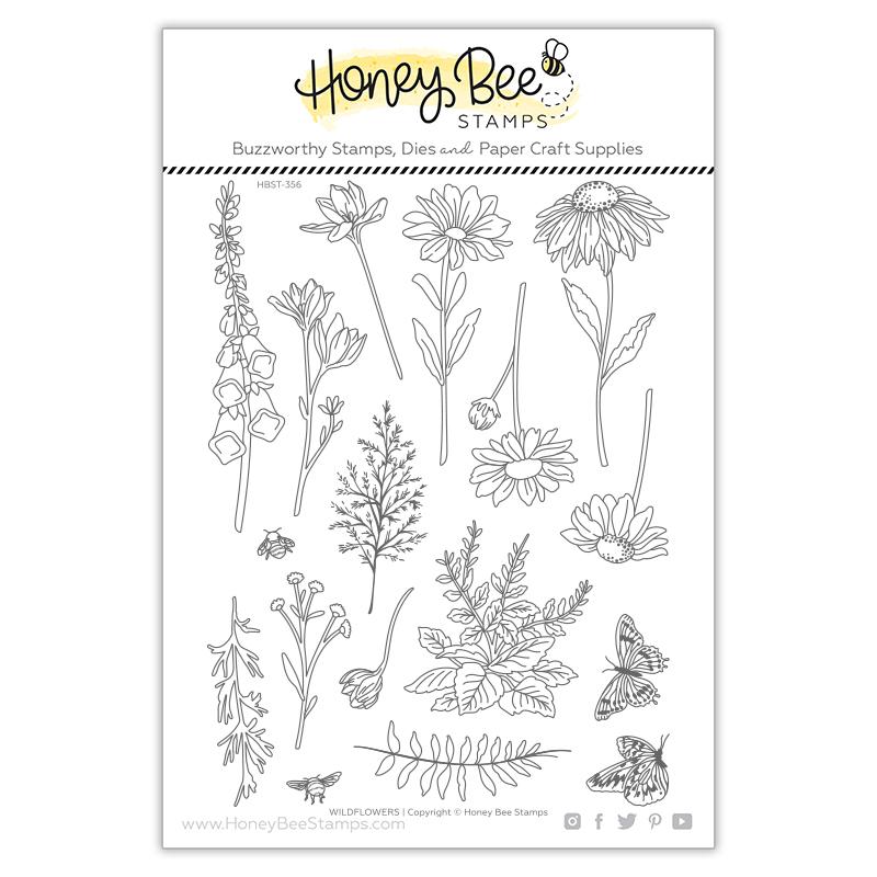 Wildflowers| 6x8 Stamp Set