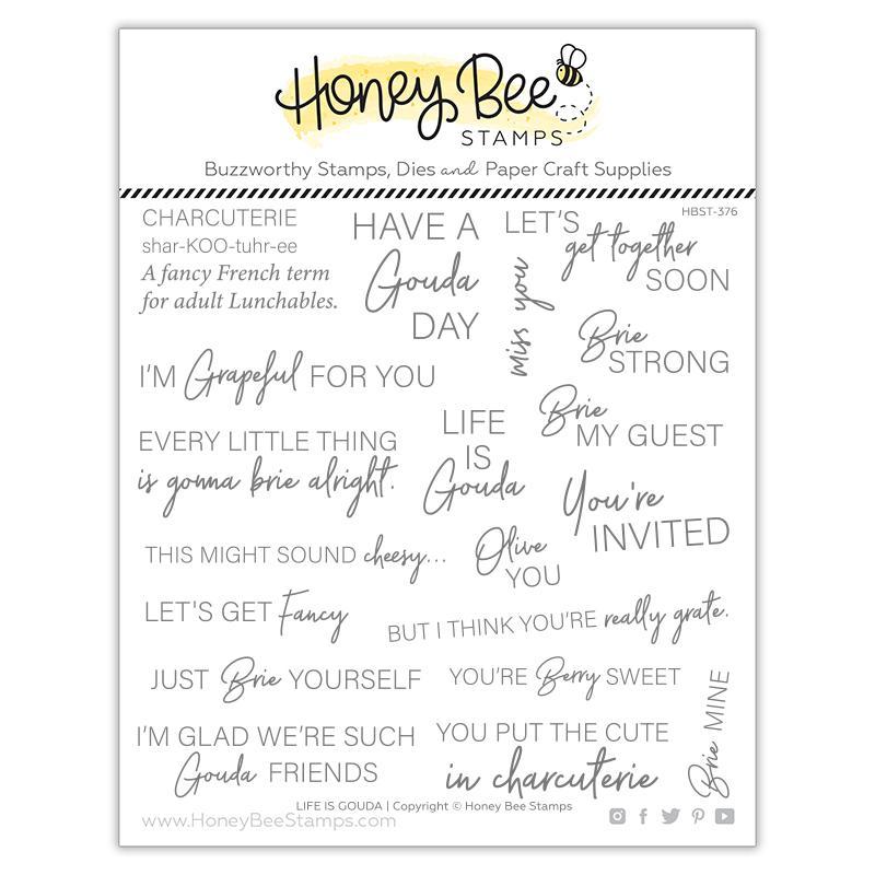 Life is Gouda | 6x6 Stamp Set