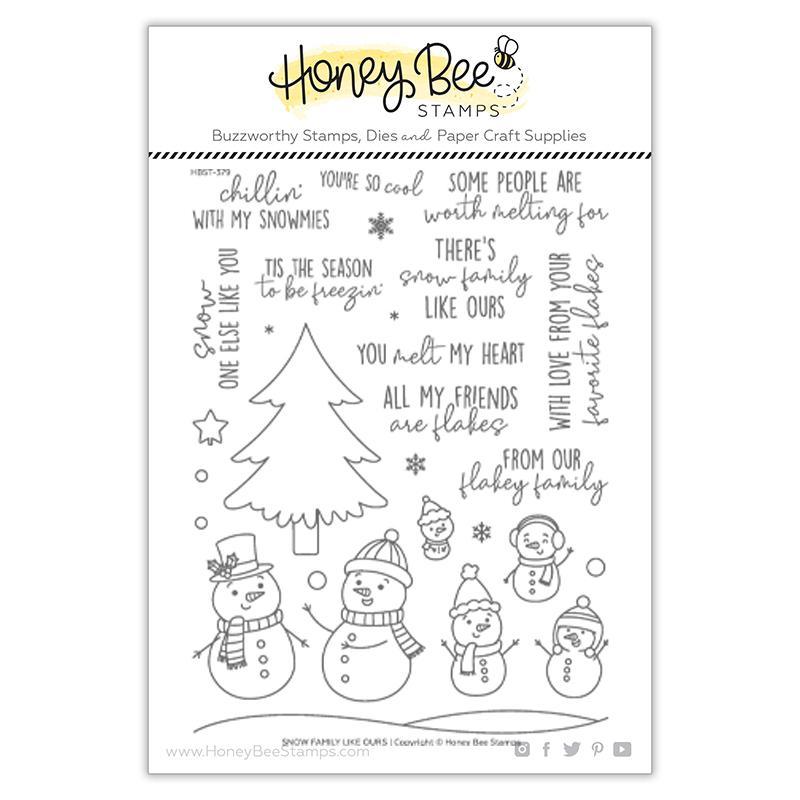 Snow Family Like Ours | 6x8 Stamp Set