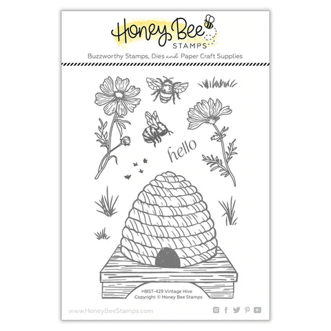 Vintage Hive | 4x6 Stamp Set