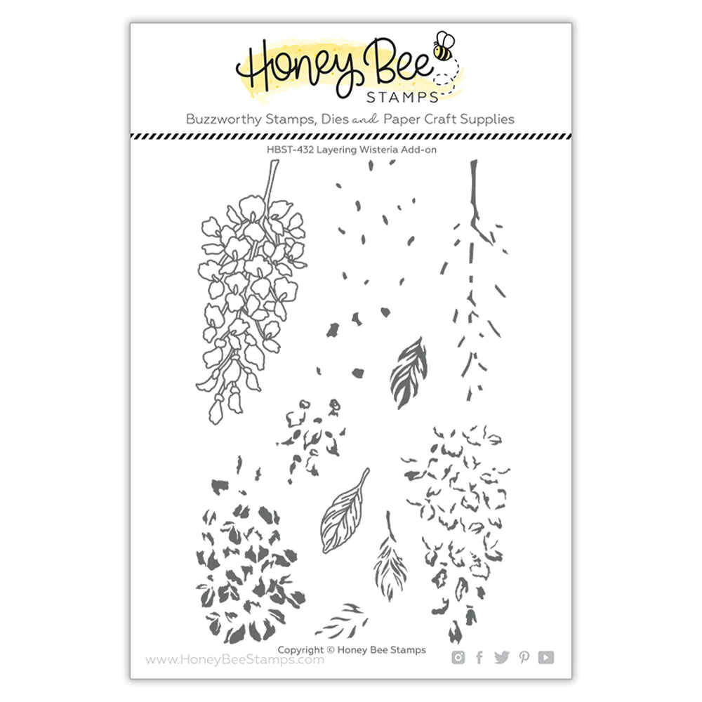 Layering Wisteria Add-On | 4x6 Stamp Set