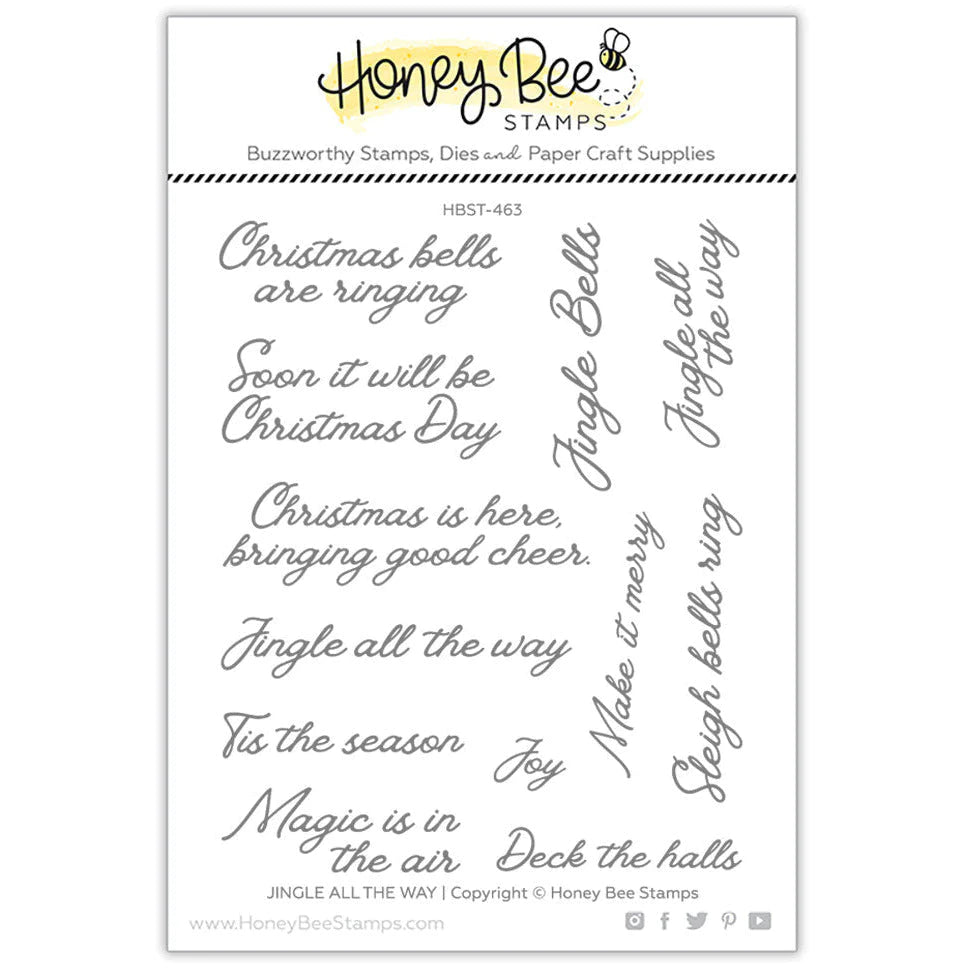 Jingle All The Way Stamp Set