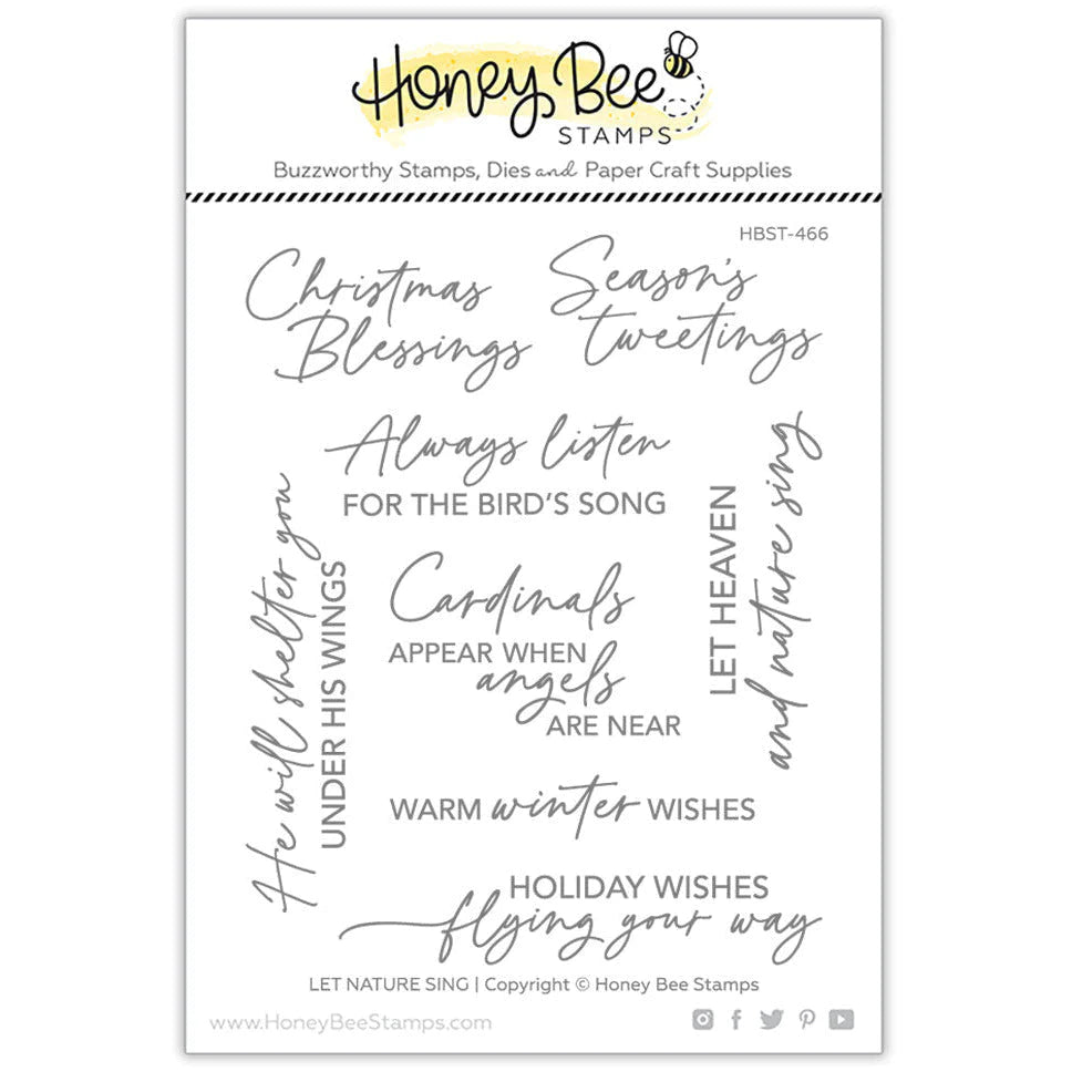 Let Nature Sing Stamp Set