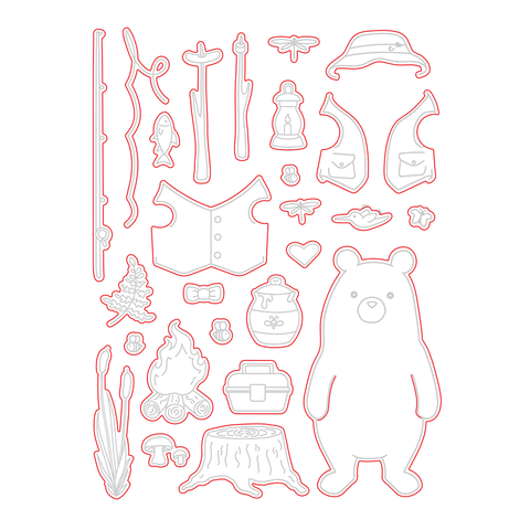 Bill The Bear Honey Cuts
