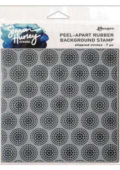 Stippled Circles Background Stamp