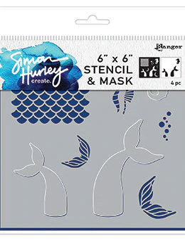 Mermaid Maker Stencil